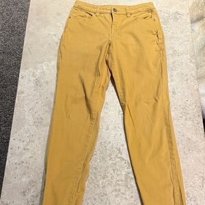 Style & Co. Mustard Yellow Pants